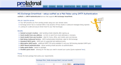 Desktop Screenshot of exchange-smarthost.co.uk